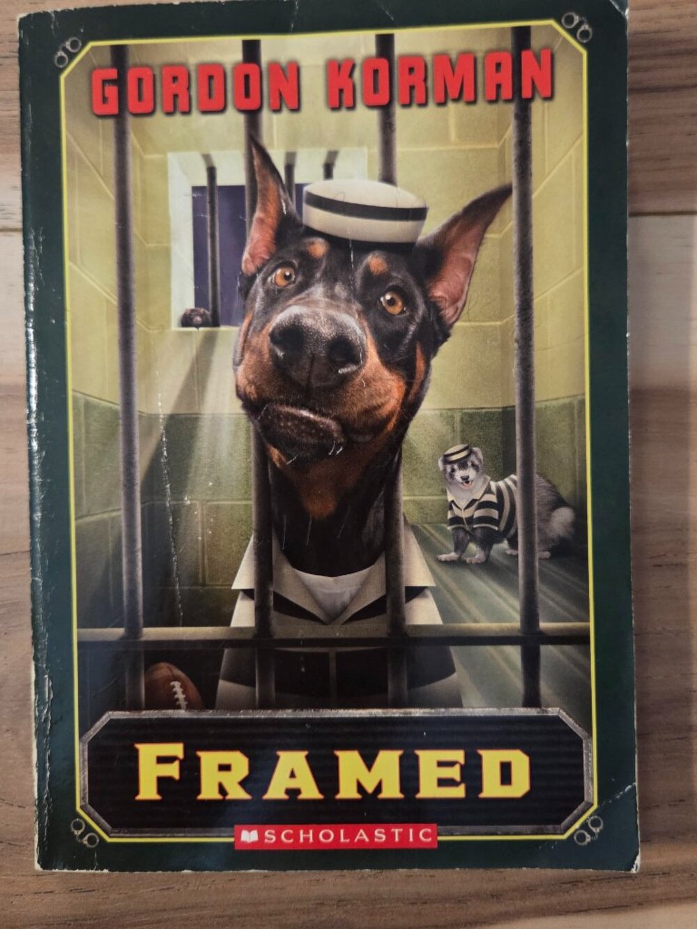 📕5/$10📕Framed Gordon Korman Scholastic Childrens Chapter Book Paperback